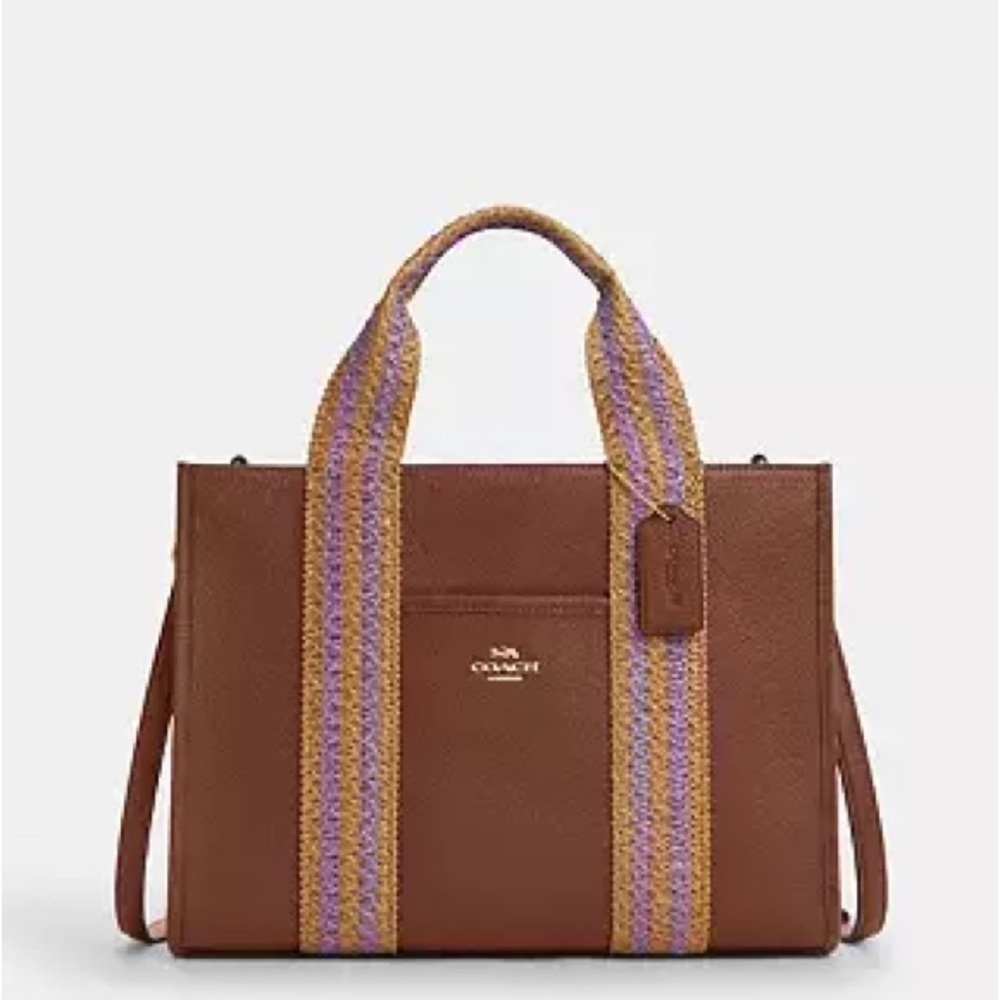 Coach Brown Smith Tote Bag NWT